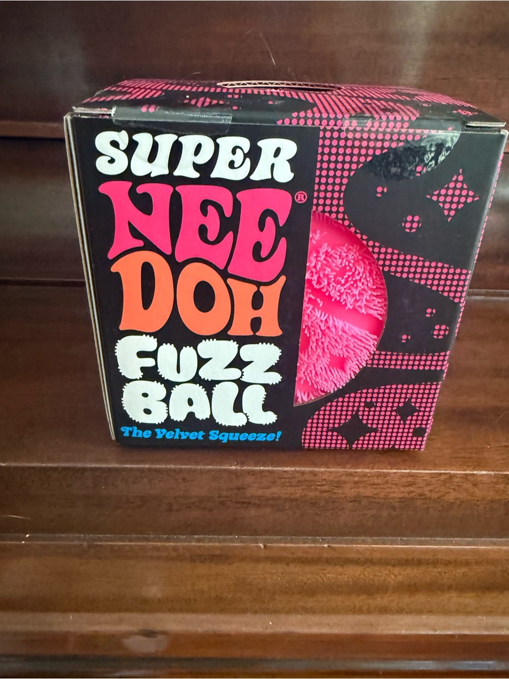 Fuzz Ball - Pink Velvet Squeeze